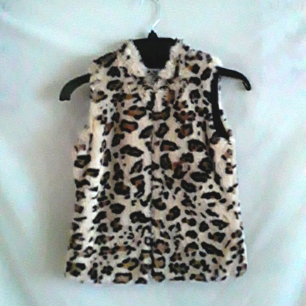 Faux fur vest